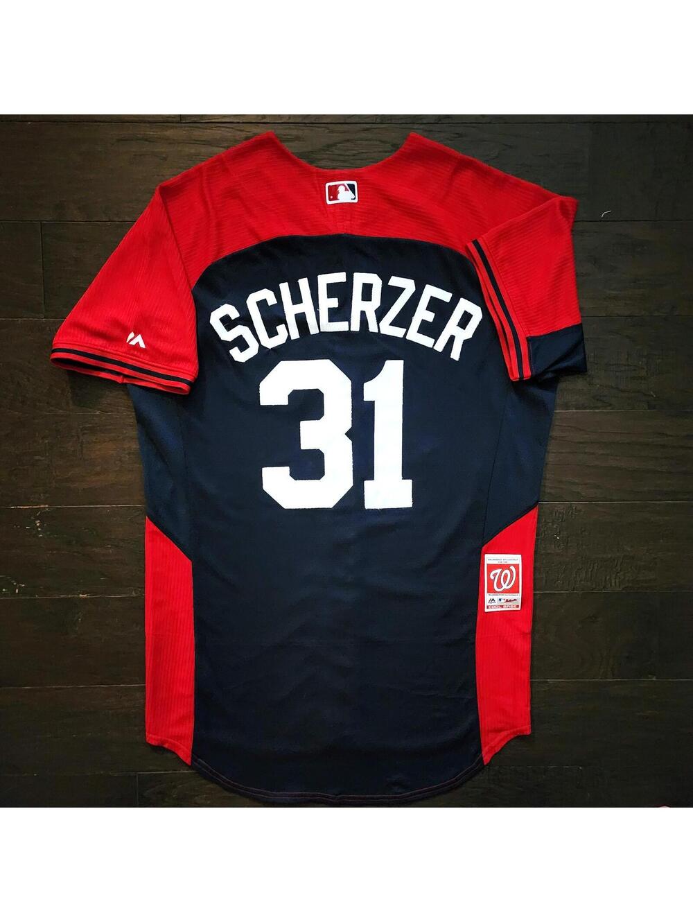 Max Scherzer #31 Washington Nationals Majestic Jersey 44 NWT
